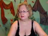 Naughty Grandma Shows Off Her Privates