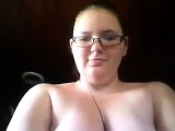 Fat Girl With Glasses Gets Naked