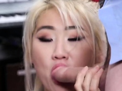 Talented Korean cuties blowing the producers dick