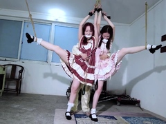 Two Asian Enjoy The Bondage