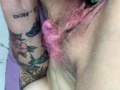 hot amateur blonde close up masturbation HD