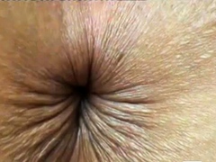 close up butthole winking