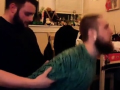 Bearded Bareback Amateur Bangs Hard